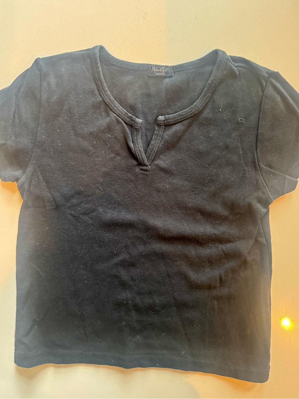 Brandy Melville Black Short Sleeve Tee